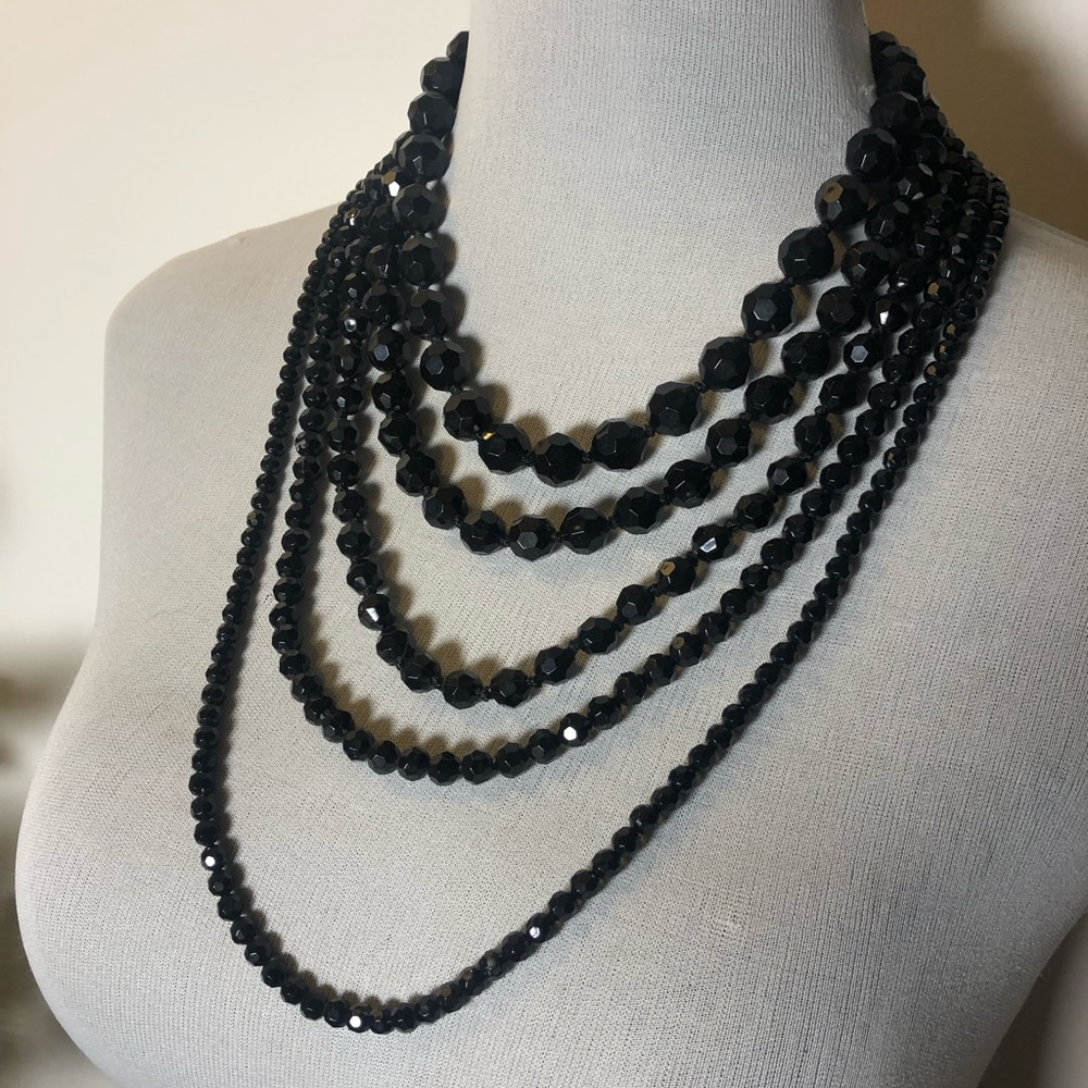 Acrylic Tiered Necklace